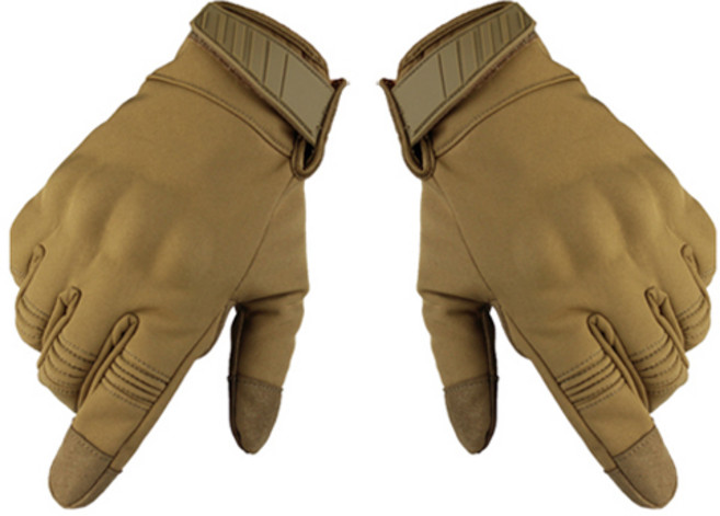 카페레이서 동네형 오토바이 클래식 너클가드 장갑 양손착용 세트 C타입, 브라운