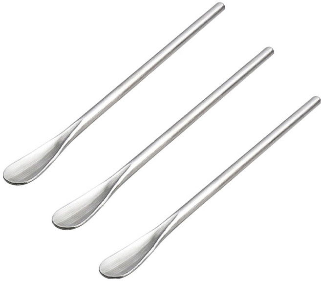 칼딘 홈텐딩 롱 스터링 슬림 바스푼 16cm, 실버, 3개