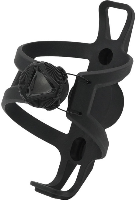 에이스피드 자전거 멀티 물통거치대 사이즈 조절가능 도난방지 세트 C136, 블랙, 1세트