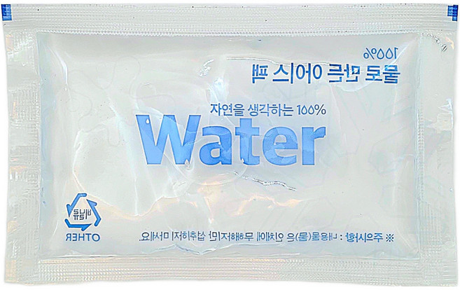 SPK 물 완제품 물 워터 아이스팩 중형 10 x 16 cm, 200개, 1개입