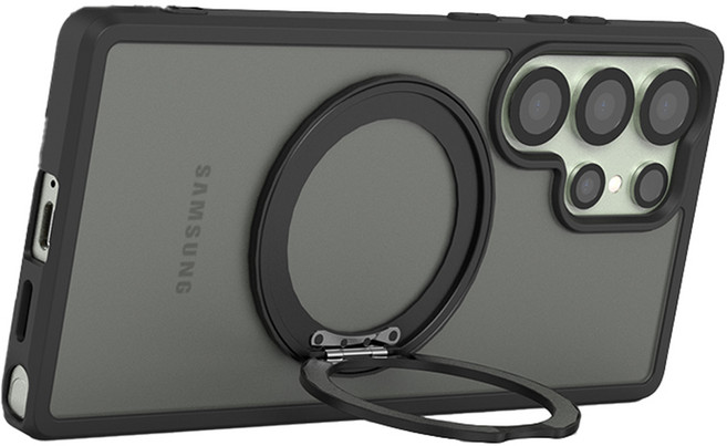 어반어스 360도 거치형 투명 맥세이프 휴대폰 케이스