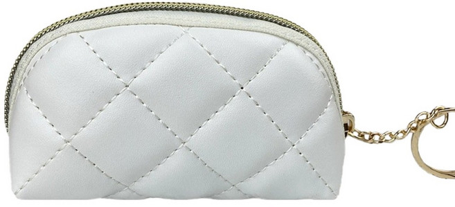 코오미 여성용 미니 동전지갑 키링 가죽 키홀더 포켓 수납 파우치 5W0813