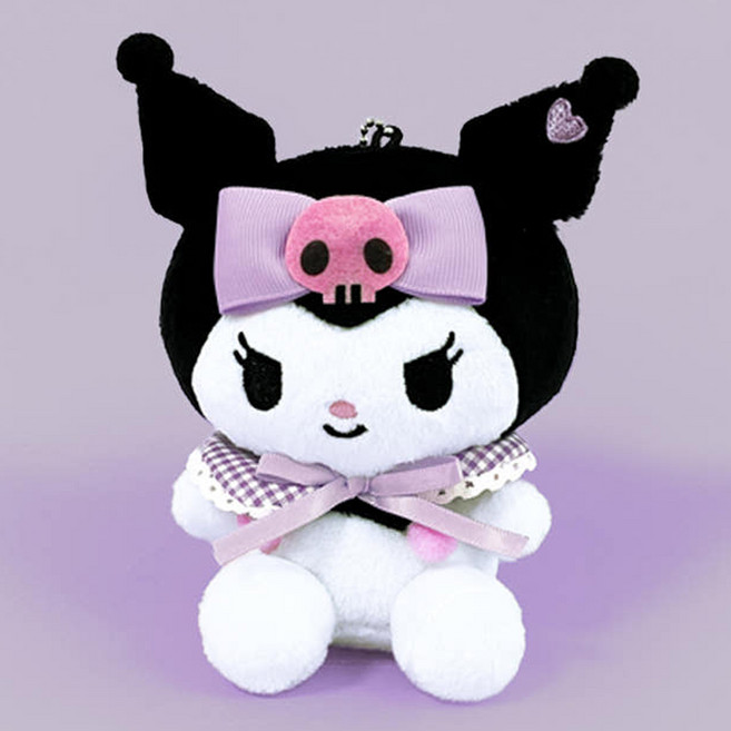 三麗鷗斗篷娃娃鑰匙圈 酷洛米, 混合色, 1個, 10cm