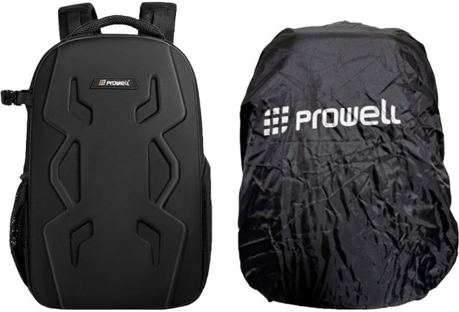 prowell 普樂威 EVA 硬殼相機包後背包/無人機包/攝影背包/大容量後背包 WIN-23018 2機多鏡 + 防雨罩, 黑色, 1個