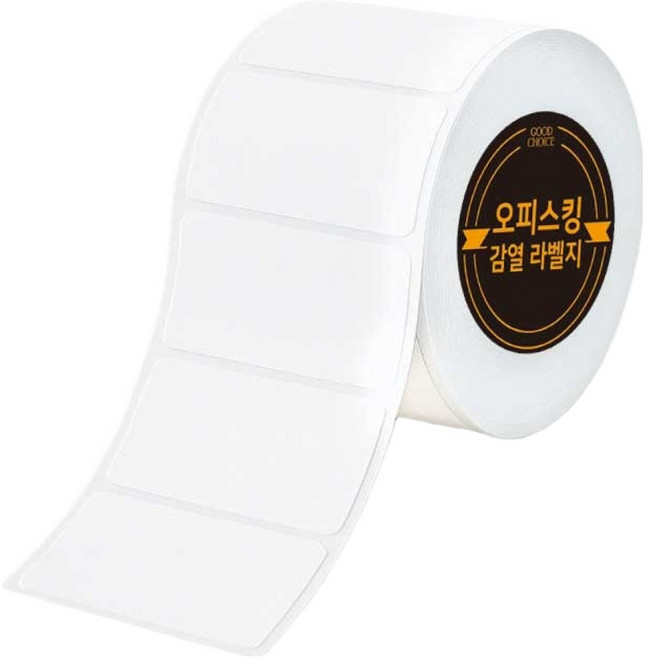 오피스킹 감열라벨지 40 x 20 mm 2200p, 1개, 1칸