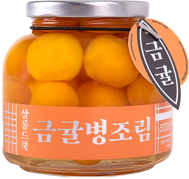 SALON de COOK 糖漬金桔罐頭, 1個, 500g