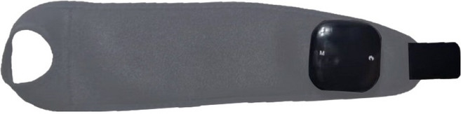 StarGo USB充電三檔溫控護腕, 1個, 灰色