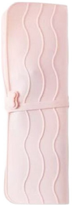 맙소샵 실리콘 고데기 미용기기 수납 파우치 ONE SIZE 100 x 290 mm BRP2059, 핑크, 1개