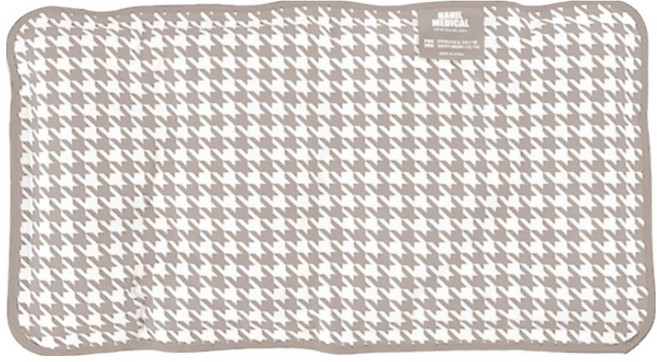 Hanil Medical 冷熱兩用多用途黃土熱敷袋 灰米色, 1個