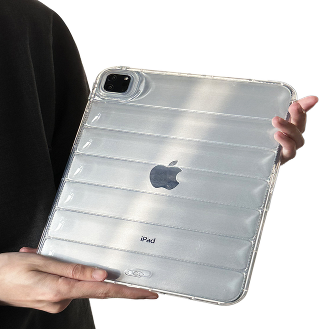 SJ Jane 第三代堅固防撞強力保護 iPad 保護殼, 透明, 1個