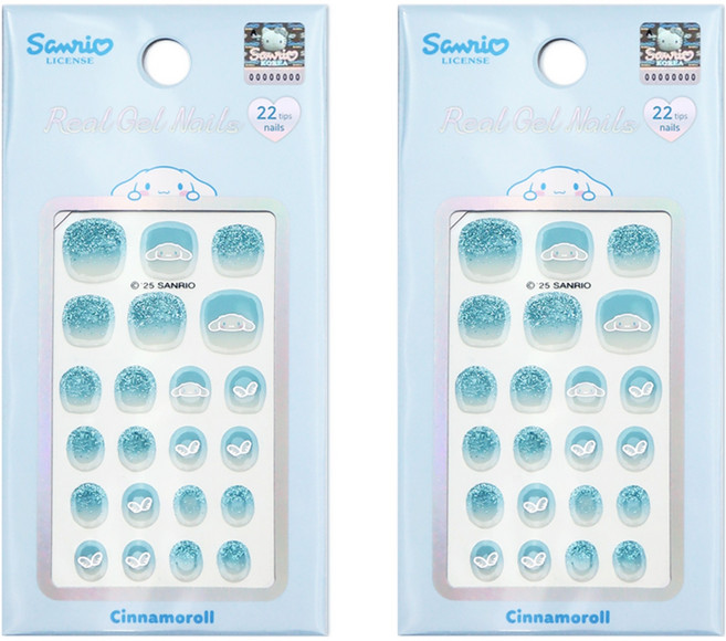 뷰티홈 산리오 시나모롤 쁘띠 젤 네일 스티커