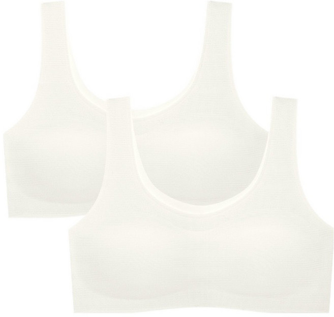 수아팜 주니어용 프리컷 2단계 더블체크 브래지어 2p 세트