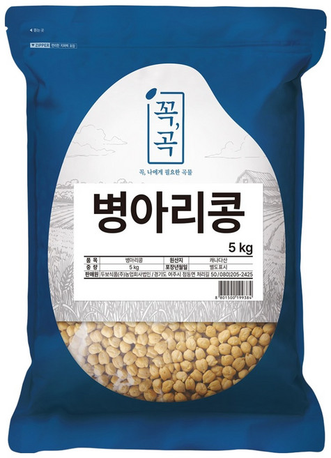 두보식품 병아리콩, 5kg, 1개