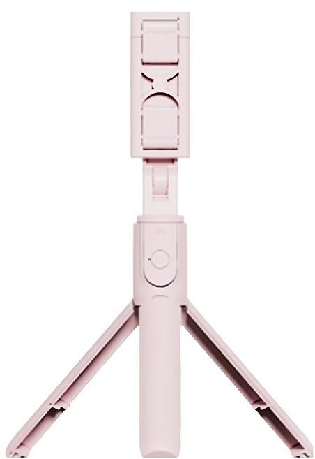 일리온 무선 블루투스 경량 스마트폰 삼각대 셀카봉, 핑크, 1개, N-ST-L01