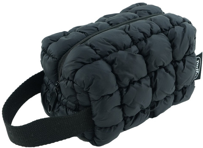 PINKFOOT 小狗雲朵方塊收納包, 黑色, 1個