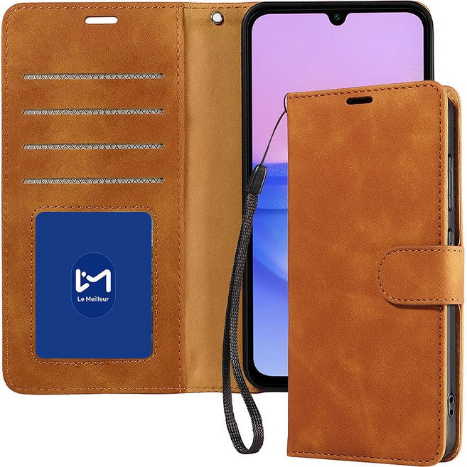 르메이어 폴리오 가죽 휴대폰 케이스