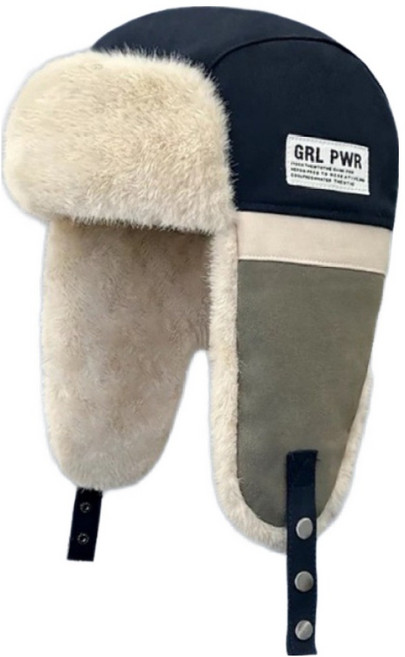 American Road 簡約毛絨滑雪板滑雪帽 BRP2006, 海軍藍, 1個