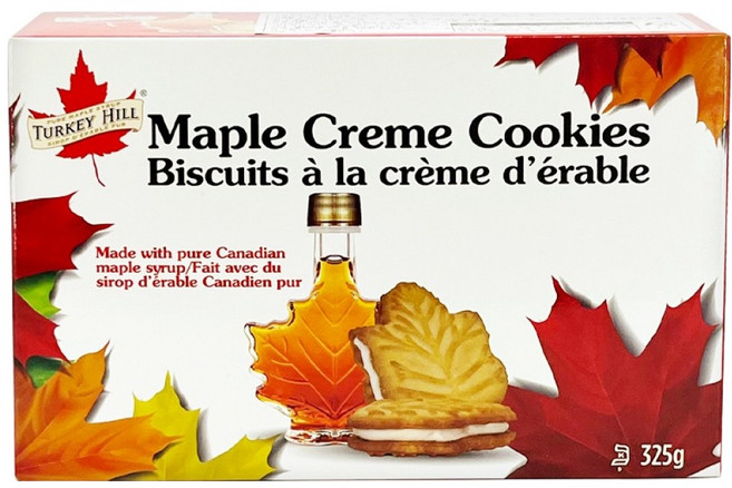 TURKEYHILL 메이플 크림 쿠키, 325g, 1개