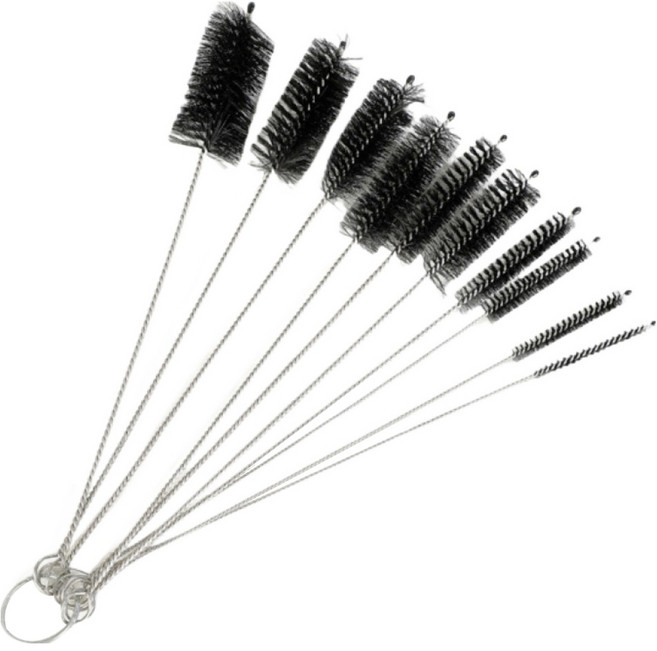 난리시스터즈 클리닝 커피 브러쉬 타입04, 혼합색상, 1개