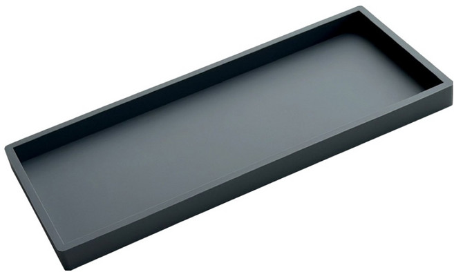 모나코올리브 모던 실리콘 트레이 대형, 그레이, 1개