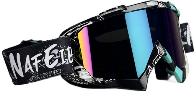 NAFEIB 아메리칸로드 라이딩 보더 야외 스포츠 고글 BRP2020, 2번, 1개