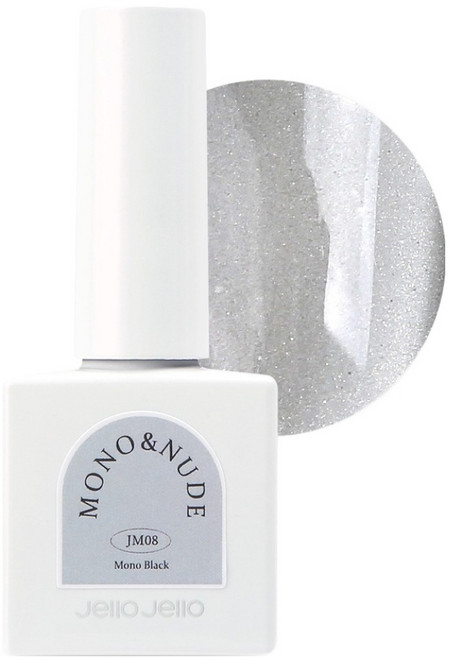 젤로젤로 자석 젤네일, 1개, 10ml, JM 08 모노블랙