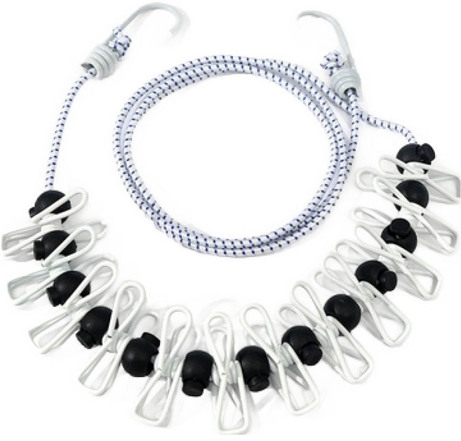 인아트 생활 빨래집게 12p, 흰색, 1개