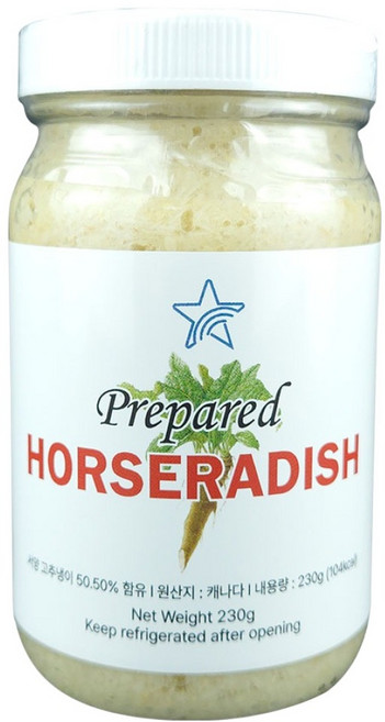 프리페어드 홀스래디쉬, 1개, 230g
