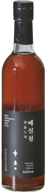 SALON de COOK 梅子露, 500ml, 1個, 1入