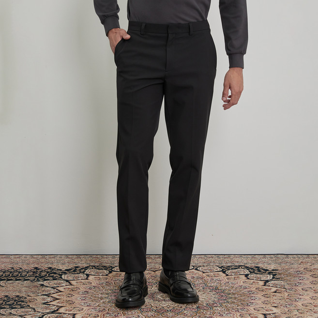 INDIAN 男士其他材質黏合無褶長褲 MIEDL5W9301