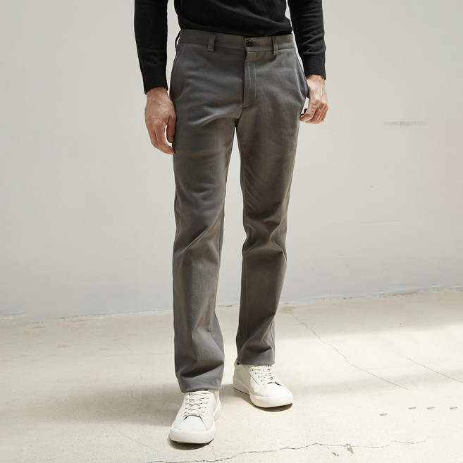 인디안 남성용 기모 면 슬림 밴딩 팬츠 MIUDL5W9281