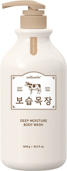 오가니스트 온더바디 보습목장 바디워시 플로럴 화이트 머스크향, 1개, 961ml