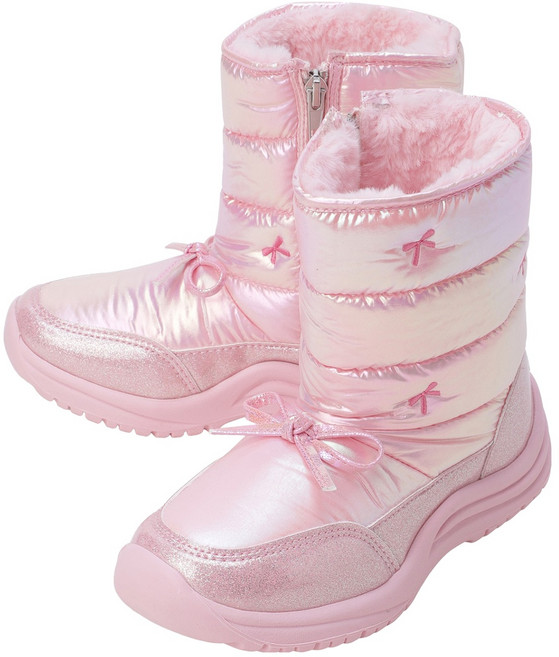 베네통키즈 리본 자수 부츠 QCSHQ7561