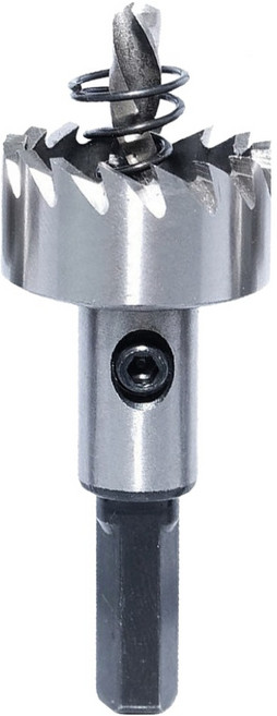 공구엔 하이스 홀쏘 아크릴 플라스틱 철판 타공 홀커터 30mm, 1개