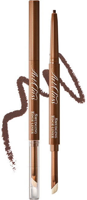 투쿨포스쿨 아트클래스 스머징 엣지 라이너, 1개, 3호웜브라운