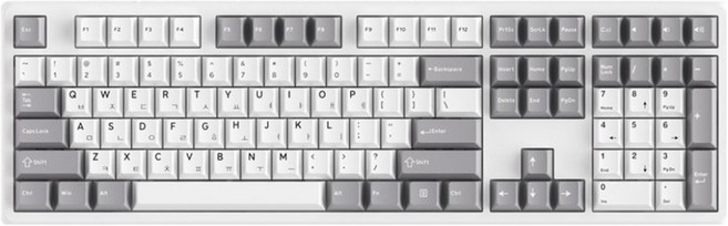 다얼유 유무선 108키 3모드 연결 블루투스 기계식 키보드 저소음 모카 무스축, 문 더스트, DK108 Pro, 제조사축