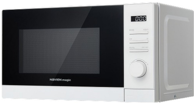 나비엔매직 전자레인지 전자식 20L 화이트, MWR-1401ET