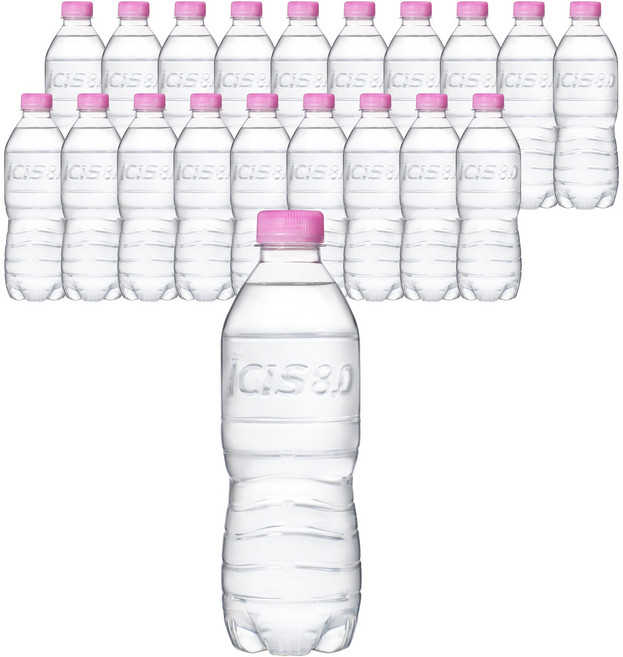 아이시스 8.0 초경량 페트 생수, 500ml, 20개