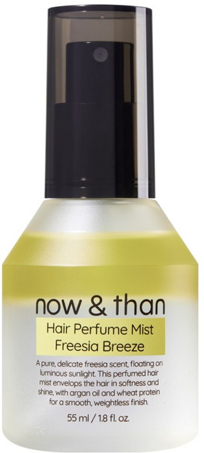 나우앤댄 헤어 퍼퓸 미스트 프리지아 브리즈, 1개, 55ml