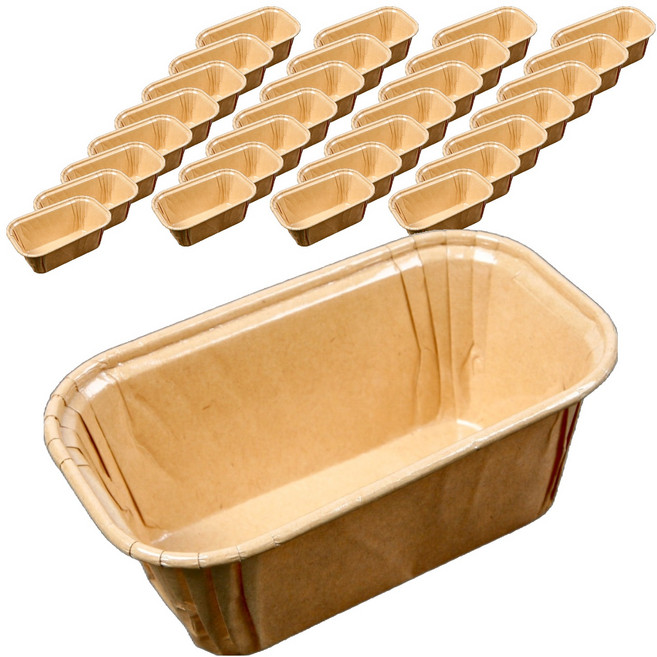 쿠킹플러스 코팅 플럼피 몰드 미니 50p, 크래프트, 1개