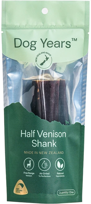 독이어스 강아지 사슴정강이뼈 간식 소, 65g, 1개, 혼합맛(소고기/사슴고기) - 쿠팡