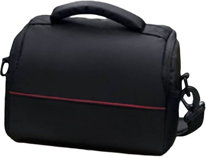 레인보우 DSLR 및 미러리스 카메라 전용 숄더백 중형 14 x 19 x 25 cm, 블랙, 1세트