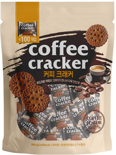 커피 크래커, 500g, 1개
