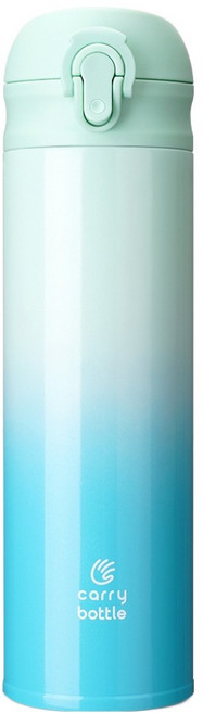 캐리보틀 이지보틀 보온 텀블러, 1개, 480ml, 아쿠아마린