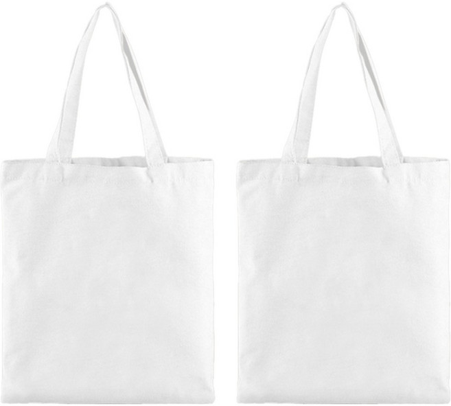 엘쏘 무지 데일리 광목 에코백 2p