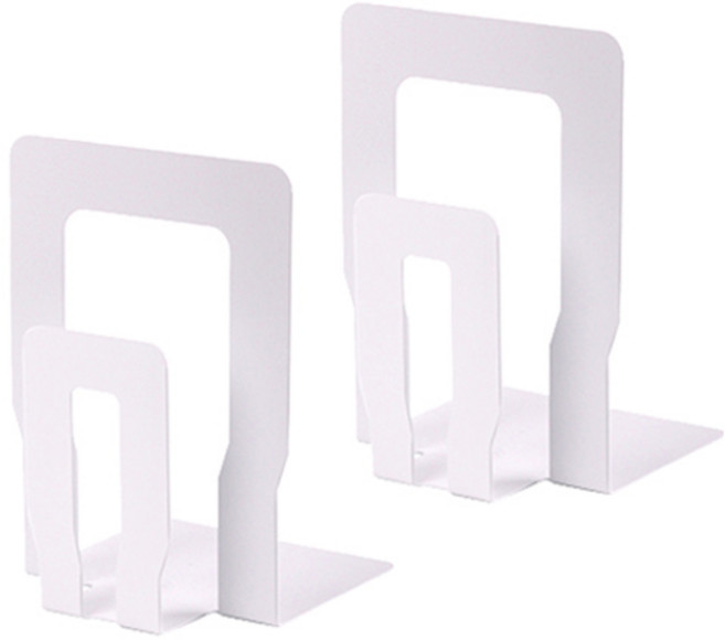 에이에스코리아 딕업 북엔드 2p MB-189, 화이트