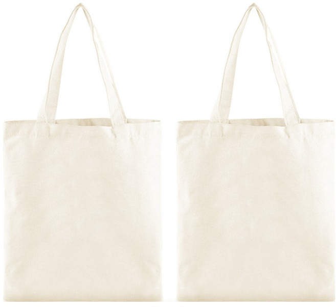 엘쏘 무지 데일리 광목 에코백 2p