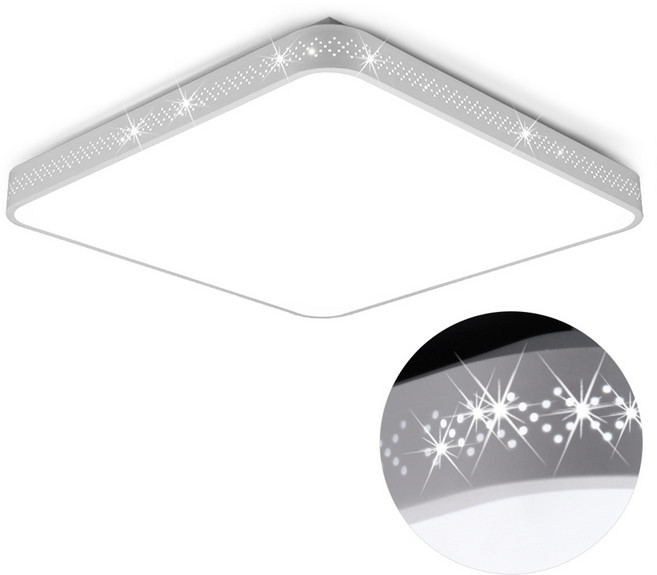 진보 삼성 칩셋 LED 라온 방등 60W 플리커프리, 화이트 + 주광색