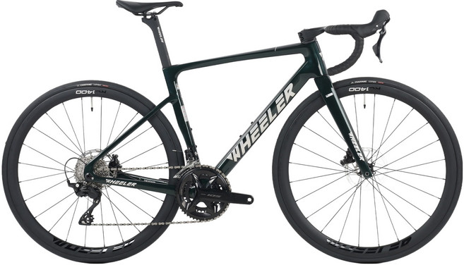 휠러 2026 칠리 SLR 105 PRO 카본휠 로드 자전거 L 방문설치, DEEP GREEN, 1개, 180cm