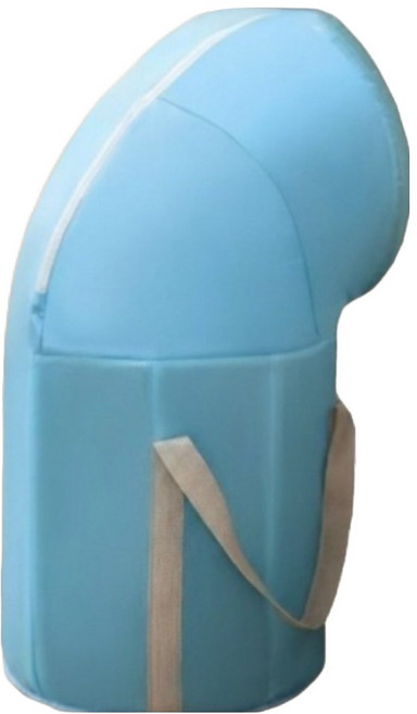 접이식 스팀 무릎 위 보온통 족욕기, 블루, 1개